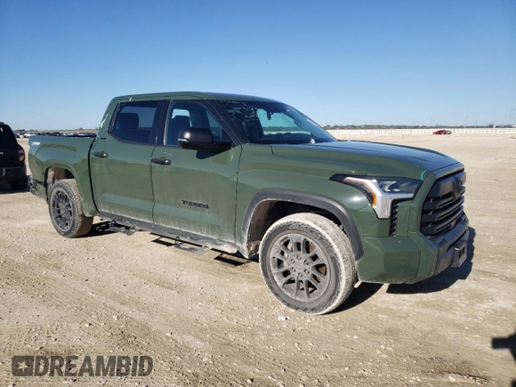 2022 Toyota Tundra 2WD SR5 with VIN 5TFLA5AB9NX017000, listed as a Copart auction lot 42941845 with 39,278 mi miles and Salvage Title. Bid and sale history available at carsss.com. Image 4.
