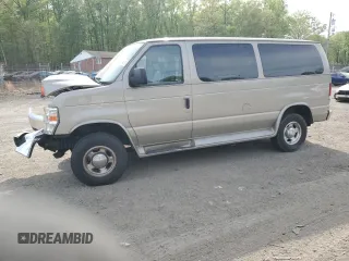 2013 Ford Econoline Cargo Commercial with VIN 1FTNE1EL3DDA02131, listed as a Copart auction lot 54057485 with 63,630 mi miles and Salvage title. Bid and sale history available at DreamBid. Image 1.