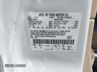 2011 Ford Escape Limited с VIN 1FMCU0E77BKB44834, выставлен на аукционе IAAI как лот 42662693 с пробегом 221 778 миль миль и . История ставок и продаж доступна на DreamBid. Изображение 9.