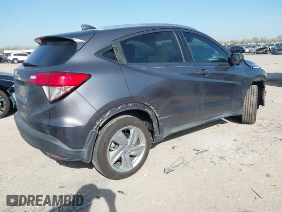 2019 Honda HR-V EX with VIN 3CZRU5H56KM730868, listed as a IAAI auction lot 41861035 with 63,825 mi miles. Bid and sale history available at carsss.com. Image 4.