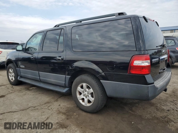 2007 Ford Expedition EL SSV with VIN 1FMFK16567LA00604, listed as a Copart auction lot 47736465 with 93,440 mi miles and Clean Title. Bid and sale history available at carsss.com. Image 2.