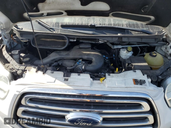 2017 Ford Transit XL with VIN 1FBZX2YM1HKA62808, listed as a Copart auction lot 83298824 with 170,207 mi miles and Salvage Title. Bid and sale history available at DreamBid. Image 12.