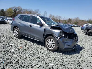 2020 Nissan Rogue S with VIN 5N1AT2MTXLC800489, listed as a Copart auction lot 50518015 with 71,944 mi miles and Salvage Title. Bid and sale history available at carsss.com. Image 4.