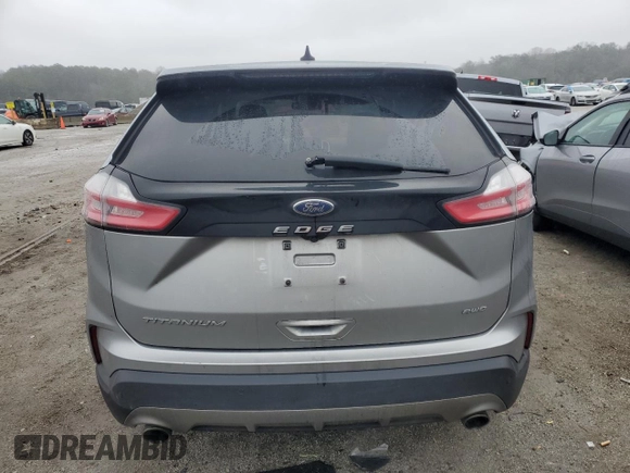 2022 Ford Edge Titanium with VIN 2FMPK4K90NBA38342, listed as a Copart auction lot 42161955 with 89,955 mi miles and Clean Title. Bid and sale history available at carsss.com. Image 6.