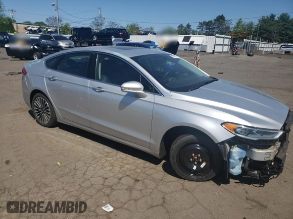 2018 Ford Fusion Titanium with VIN 3FA6P0D9XJR234006, listed as a Copart auction lot 55916265 with 139,096 mi miles and Salvage title. Bid and sale history available at DreamBid. Image 4.