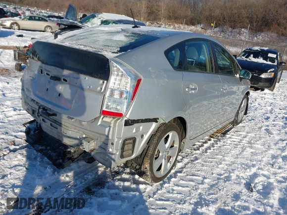 2010 Toyota Prius II with VIN JTDKN3DU6A0124624, listed as a IAAI auction lot 41587243 with 238,739 mi miles. Bid and sale history available at carsss.com. Image 4.