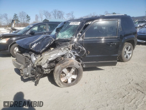 2017 Jeep Patriot High Altitude with VIN 1C4NJPFA2HD118051, listed as a Copart auction lot 47523885 with 95,412 mi miles and Salvage title. Bid and sale history available at DreamBid. Image 1.