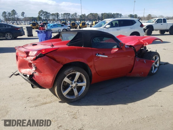 2008 Pontiac Solstice z VIN 1G2MC35B98Y121986, wystawiony jako Copart lot #43433635 z przebiegiem Nie podano mil oraz Szkody całkowita. Historia ofert i sprzedaży dostępna na DreamBid. Obrazek 3.