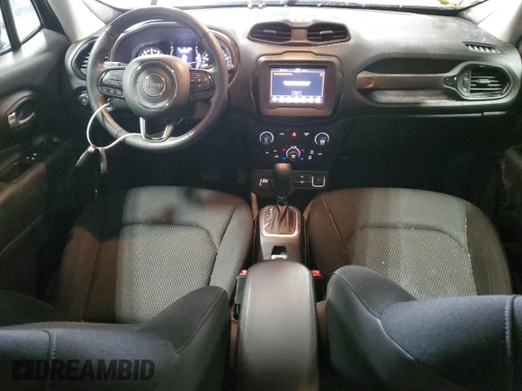 2020 Jeep Renegade Latitude z VIN ZACNJBBB9LPL32706, wystawiony jako Copart lot #57711285 z przebiegiem 41 706 mil mil oraz Szkoda całkowita • Salvage title. Historia ofert i sprzedaży dostępna na DreamBid. Obrazek 8.