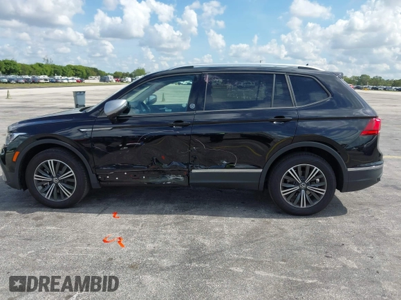 2024 Volkswagen Tiguan with VIN 3VVTB7AX9RM218526, listed as a IAAI auction lot 42564195 with Not provided miles and . Bid and sale history available at DreamBid. Image 14.