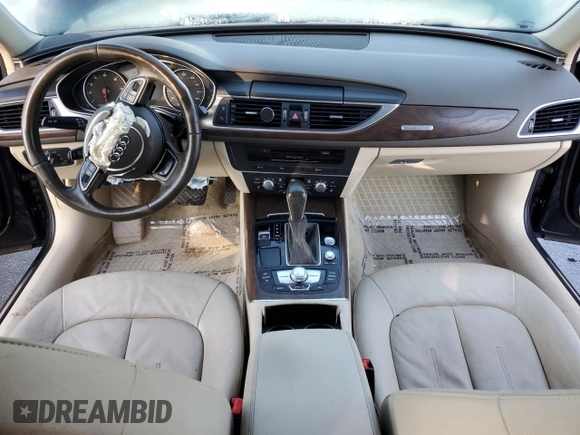 2016 Audi A6 3.0T Premium Plus with VIN WAUFGAFC9GN018794, listed as a Copart auction lot 72706202 with 72,195 mi miles. Bid and sale history available at carsss.com. Image 8.