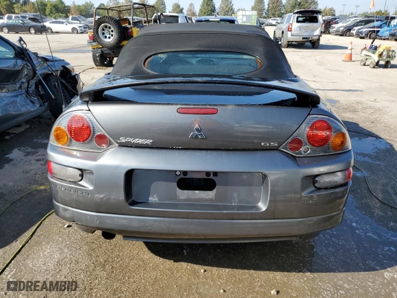 2004 Mitsubishi Eclipse GS with VIN 4A3AE45GX4E051045, listed as a Copart auction lot 71990174 with 175,736 mi miles and Salvage Title. Bid and sale history available at carsss.com. Image 6.