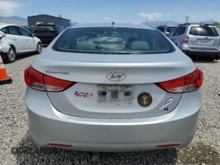 2011 Hyundai Elantra Limited with VIN 5NPDH4AE1BH037821, listed as a Copart auction lot 61680025 with 213,412 mi miles and Clean title. Bid and sale history available at DreamBid. Image 6.
