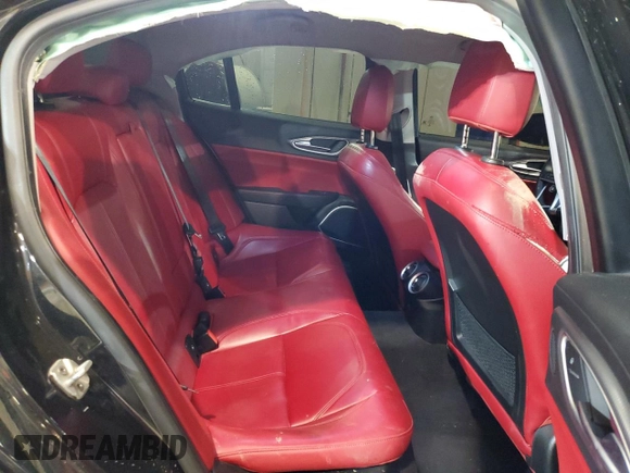 2017 Alfa Romeo Giulia with VIN ZARFAEDN6H7533554, listed as a Copart auction lot 46048083 with 77,894 mi miles. Bid and sale history available at carsss.com. Image 10.