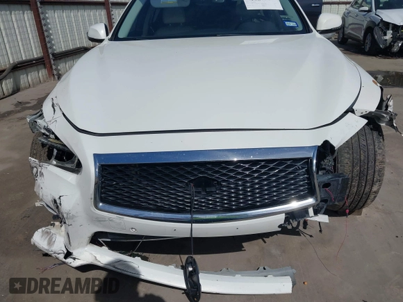 2014 Infiniti Q50 Premium with VIN JN1BV7ARXEM706864, listed as a IAAI auction lot 41787396 with 143,726 mi miles. Bid and sale history available at carsss.com. Image 6.