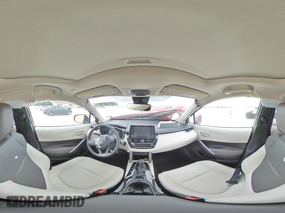 2022 Toyota Corolla Cross XLE with VIN 7MUDAAAG7NV019610, listed as a Copart auction lot 55146165 with 13,633 mi miles and Salvage title. Bid and sale history available at DreamBid. Image 15.
