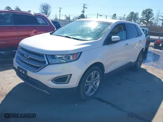 2017 Ford Edge Titanium with VIN 2FMPK3K83HBC58497, listed as a IAAI auction lot 41564810 with 167,711 mi miles. Bid and sale history available at carsss.com. Image 2.
