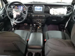 2021 Jeep Wrangler Unlimited Sport Altitude with VIN 1C4HJXDN6MW667012, listed as a Copart auction lot 56915715 with 40,744 mi miles and Salvage title. Bid and sale history available at DreamBid. Image 8.