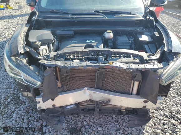 2020 Infiniti QX60 PURE with VIN 5N1DL0MNXLC532966, listed as a Copart auction lot 49312645 with 83,648 mi miles and Salvage Title. Bid and sale history available at carsss.com. Image 12.
