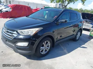 2013 Hyundai Santa Fe Sport with VIN 5XYZUDLB7DG109846, listed as a IAAI auction lot 41944341 with 98,048 mi miles. Bid and sale history available at carsss.com. Image 2.