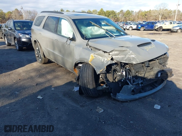 2022 Dodge Durango GT with VIN 1C4RDJDG9NC211082, listed as a IAAI auction lot 41211564 with 28,223 mi miles and . Bid and sale history available at DreamBid. Image 1.