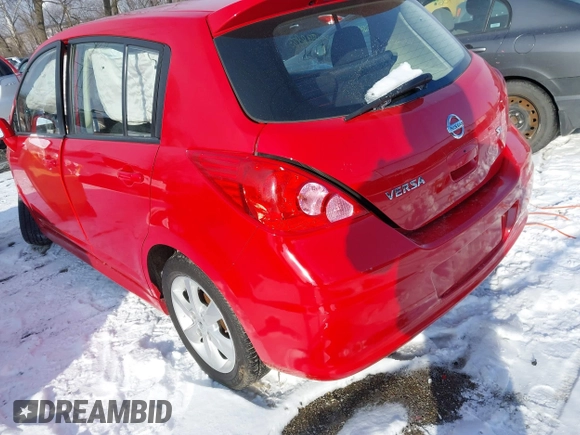 2012 Nissan Versa S with VIN 3N1BC1CP1CL361813, listed as a IAAI auction lot 41598823 with 83,026 mi miles. Bid and sale history available at carsss.com. Image 3.