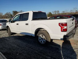 2019 Ford F-150 XL with VIN 1FTEW1CP7KFB76563, listed as a Copart auction lot 50186105 with 84,375 mi miles and Salvage Title. Bid and sale history available at carsss.com. Image 2.