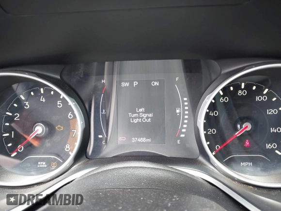 2021 Jeep Compass Latitude z VIN 3C4NJCBB0MT510361, wystawiony jako IAAI lot #42283289 z przebiegiem 37 468 mil mil oraz . Historia ofert i sprzedaży dostępna na DreamBid. Obrazek 7.