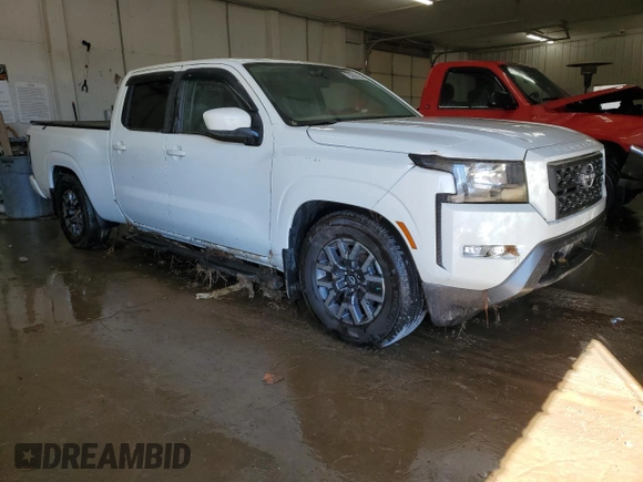 2022 Nissan Frontier SV with VIN 1N6ED1FJ0NN639051, listed as a Copart auction lot 75036784 with Not provided miles and Non repairable. Bid and sale history available at DreamBid. Image 4.