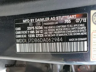 2013 Mercedes-Benz CLS 550 с VIN WDDLJ7DB6DA062944, выставлен на аукционе Copart как лот 52528195 с пробегом 116 094 миль миль и Списание • Salvage title. История ставок и продаж доступна на DreamBid. Изображение 12.