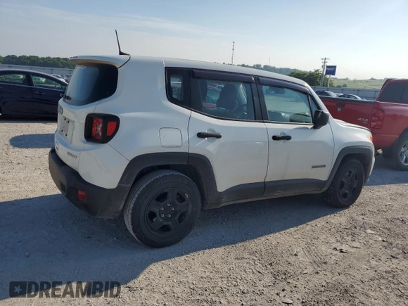 2021 Jeep Renegade Sport z VIN ZACNJCAB0MPM27079, wystawiony jako Copart lot #62450625 z przebiegiem 41 503 mil mil oraz Szkoda całkowita • Salvage title. Historia ofert i sprzedaży dostępna na DreamBid. Obrazek 3.