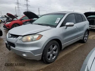 2007 Acura RDX with VIN 5J8TB18227A003054, listed as a Copart auction lot 43738865 with 154,611 mi miles and Salvage Title. Bid and sale history available at carsss.com. Image 1.