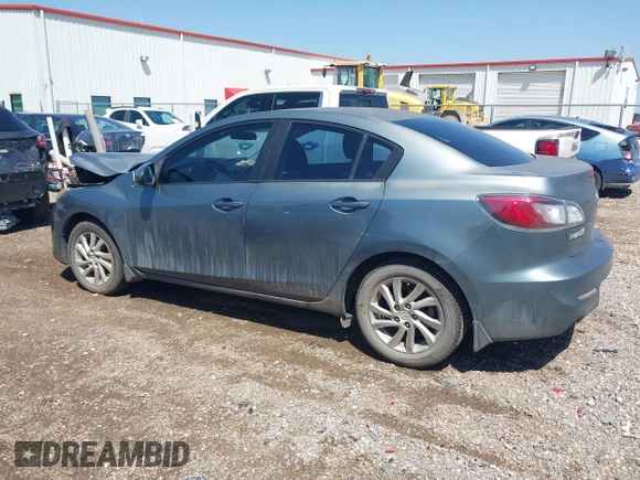 2012 Mazda Mazda3 i Touring with VIN JM1BL1V82C1606614, listed as a IAAI auction lot 41861558 with Not Provided miles. Bid and sale history available at carsss.com. Image 14.