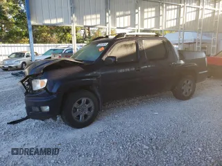 2012 Honda Ridgeline RT with VIN 5FPYK1F21CB458655, listed as a Copart auction lot 73167424 with 134,725 mi miles and Salvage title. Bid and sale history available at DreamBid. Image 1.
