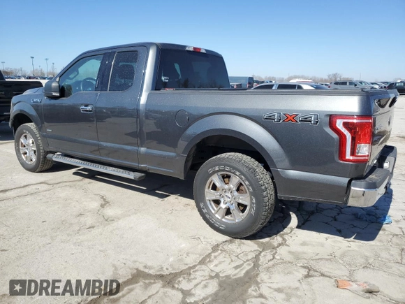 2016 Ford F-150 XLT with VIN 1FTEX1EP2GFD61525, listed as a Copart auction lot 48534085 with 92,859 mi miles and Salvage Title. Bid and sale history available at carsss.com. Image 2.