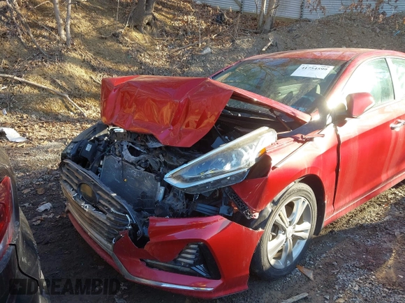 2018 Hyundai Sonata SEL with VIN 5NPE34AF2JH631831, listed as a IAAI auction lot 41754599 with 61,632 mi miles and . Bid and sale history available at DreamBid. Image 6.