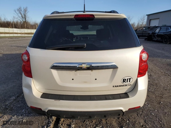 2012 Chevrolet Equinox LT w/1LT with VIN 2GNALDEK5C1228752, listed as a Copart auction lot 51697525 with 137,787 mi miles and Salvage Title. Bid and sale history available at carsss.com. Image 6.