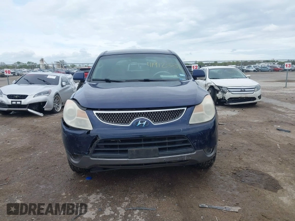 2008 Hyundai Veracruz GLS with VIN KM8NU13C38U071456, listed as a IAAI auction lot 41912531 with 204,024 mi miles and . Bid and sale history available at DreamBid. Image 12.