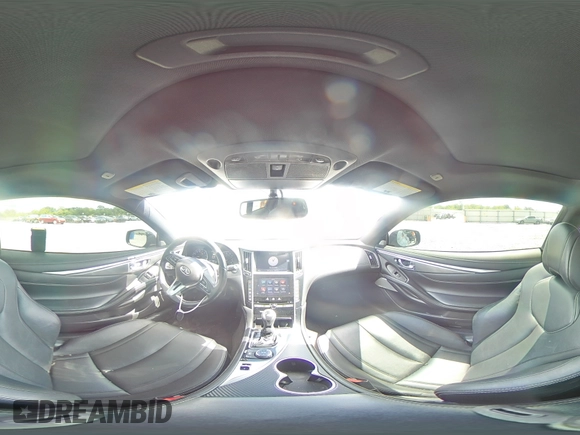 2017 Infiniti Q60 Premium z VIN JN1EV7EK1HM360637, wystawiony jako Copart lot #55801835 z przebiegiem 106 114 mil mil oraz Szkoda całkowita • Salvage title. Historia ofert i sprzedaży dostępna na DreamBid. Obrazek 14.