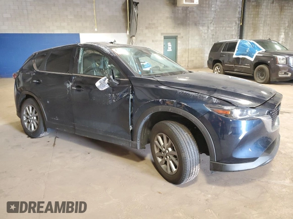 2023 Mazda CX-5 2.5 S Select Package with VIN JM3KFBBM2P0286115, listed as a Copart auction lot 52528205 with 0 mi miles and Salvage Title. Bid and sale history available at carsss.com. Image 4.