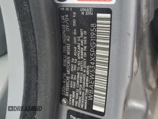 2005 BMW 3 Series 330xi with VIN WBAEW534X5PG11958, listed as a Copart auction lot 52908645 with 313,387 mi miles and Salvage Title. Bid and sale history available at DreamBid. Image 12.