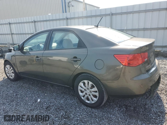 2010 Kia Forte EX with VIN KNAFU4A27A5860680, listed as a Copart auction lot 67848114 with 184,779 mi miles and Salvage Title. Bid and sale history available at carsss.com. Image 2.