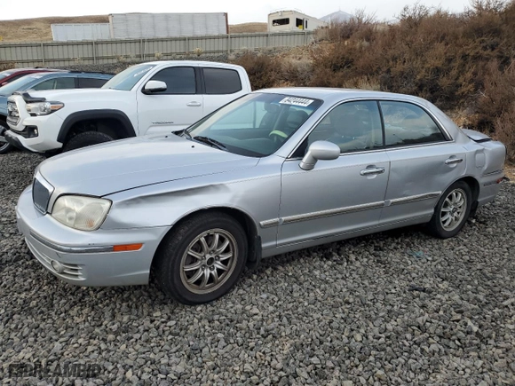 2004 Hyundai XG350 with VIN KMHFU45E24A326551, listed as a Copart auction lot 84244444 with 166,312 mi miles and Salvage Title. Bid and sale history available at carsss.com. Image 1.