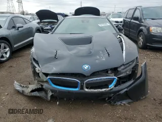 2014 BMW i8 z VIN WBY2Z2C50EVX64814, wystawiony jako Copart lot #52720385 z przebiegiem 63 909 mil mil oraz Szkoda całkowita • Salvage title. Historia ofert i sprzedaży dostępna na DreamBid. Obrazek 5.