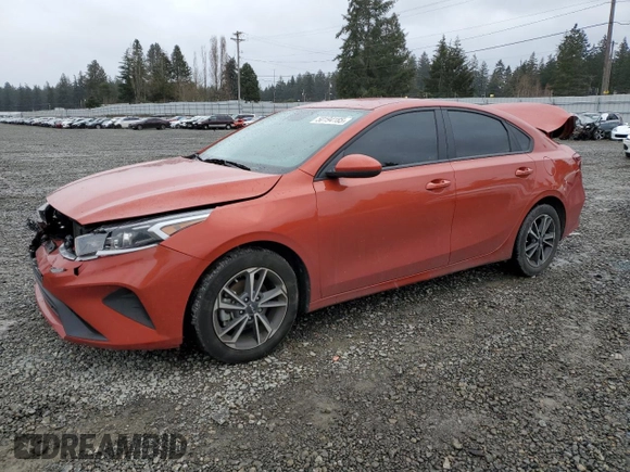 2022 Kia Forte LXS with VIN 3KPF24AD5NE456703, listed as a Copart auction lot 50194185 with 32,314 mi miles and Salvage Title. Bid and sale history available at carsss.com. Image 1.