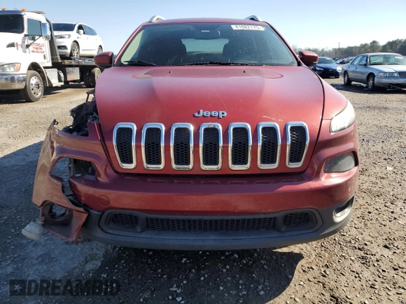 2014 Jeep Cherokee Latitude with VIN 1C4PJLCB2EW171914, listed as a Copart auction lot 41882175 with 146,286 mi miles and Salvage Title. Bid and sale history available at DreamBid. Image 5.