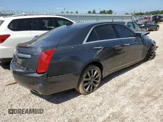 2016 Cadillac CTS Luxury Collection AWD with VIN 1G6AX5SS0G0184915, listed as a Copart auction lot 61536253 with Not Provided miles and Salvage Title. Bid and sale history available at DreamBid. Image 3.