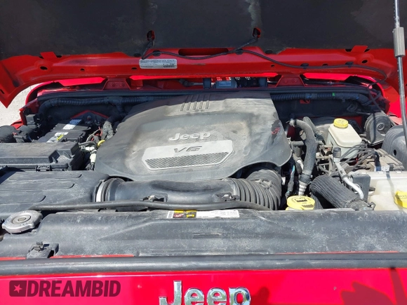 2015 Jeep Wrangler Unlimited Rubicon Hard Rock with VIN 1C4HJWFG9FL525556, listed as a IAAI auction lot 41973576 with 246,949 mi miles and . Bid and sale history available at DreamBid. Image 10.