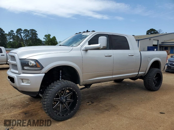 2015 Ram 2500 Laramie с VIN 3C6UR5NL8FG638953, выставлен на аукционе Copart как лот 52194415 с пробегом 244 318 миль миль и Списание • Salvage title. История ставок и продаж доступна на DreamBid. Изображение 1.