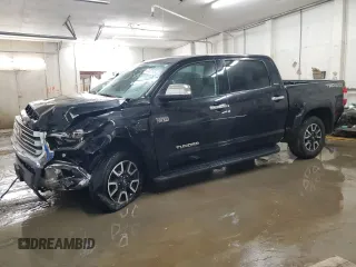 2018 Toyota Tundra SR5 with VIN 5TFHY5F18JX762980, listed as a Copart auction lot 60453145 with 144,664 mi miles and Salvage title. Bid and sale history available at DreamBid. Image 1.